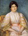 Pierre-Auguste Renoir: Madame Paul Gallimard (Lucie Gallimard), 1892, Privatsammlung