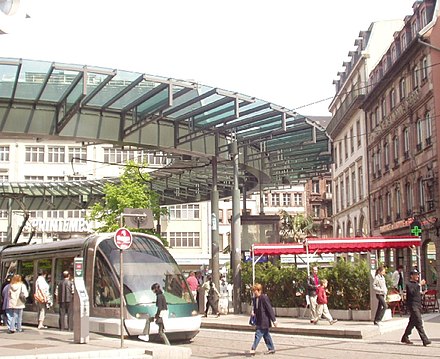 Place de l'Homme de Fer Tram Station