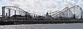 Pleasure Beach Blackpool from South Pier.