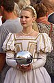 * Nomination Woman holding a model of Saturn at Copernican Parade in Krakow, organized to celebrate the 550th anniversary of the birth of Nicolaus Copernicus --Jakubhal 04:10, 14 September 2023 (UTC) * Promotion  Support Good quality.--Tournasol7 04:13, 14 September 2023 (UTC)