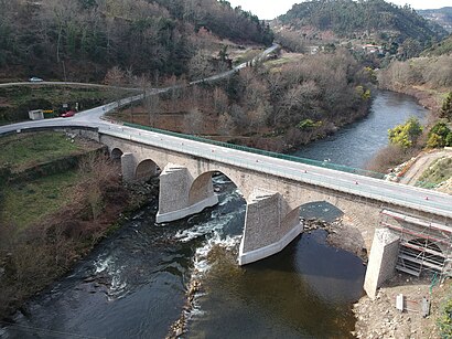 Como chegar a Ponte de Cavez através de transportes públicos - Acerca do local