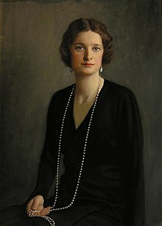 Portræt af prinsesse Astrid, senere dronning af Belgien. Fra 1930'erne