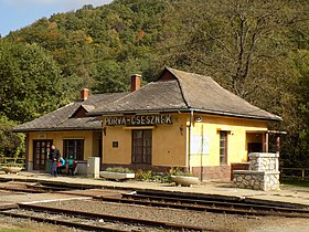 Illustrativt billede af artiklen Porva-Csesznek station