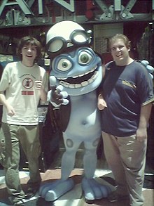 Crazy Frog at the Australian tour in 2005