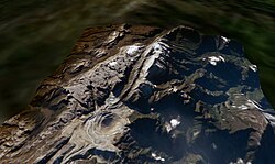 Ostaci ledenjaka Punkak Daje