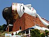 Face of the reclining Buddha