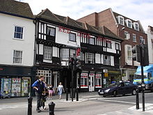 The Red Lion, built by John Howard in the late 15th century Red Lion Hotel (8062088359).jpg