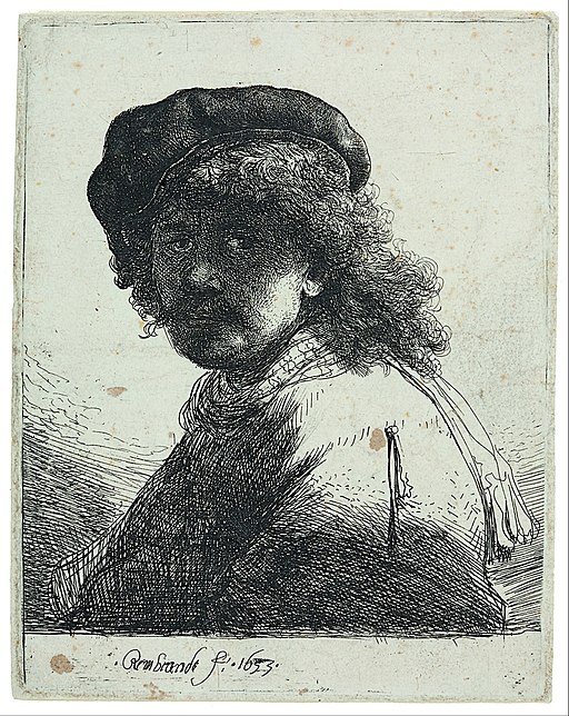 Rembrandt Harmensz. van Rijn - Self-Portrait - Google Art Project