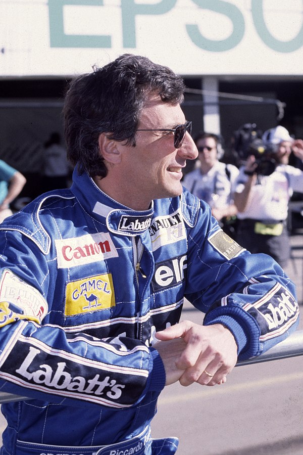 Riccardo Patrese came third on 40 points for Williams-Renault.