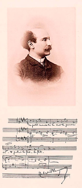 <span class="mw-page-title-main">Robert Planquette</span> French composer of songs and operettas