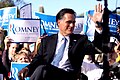 Die Republikeinse presidentskandidaat Mitt Romney.