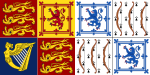 Royal Standard of Queen Elizabeth, The Queen Mother.svg