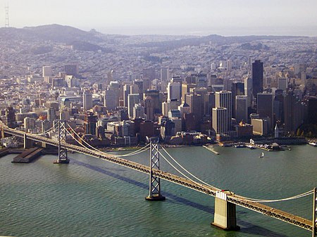 SF and Bay Bridge