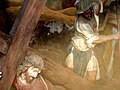 Cappella IX, Gesù è caricato della Croce
