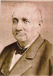 Samuel H. Flanders, famous Gay Head Lighthouse Principal Keeper and story teller, 1845-1849, 1853-1861 Samuel H. Flanders, Gay Head Lighthouse Keeper.jpg