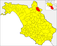 Fanum Sancti Gregorii (Provincia Salernitana): situs