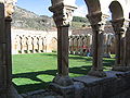 Vista do claustro de São João do Douro