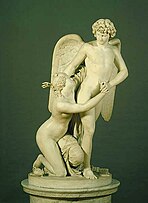 Amor y Psique (1787), de Johan Tobias Sergel  (Museo Nacional de Estocolmo)