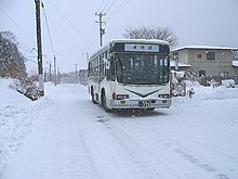 Shuhoku Bus car, Odate. Shuhoku-bus Odate-Hayaguchi.jpg