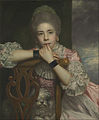 Mrs. Abington as Miss Prue in "Love for Love" by William Congreve, de Sir Joshua Reynolds, 1771