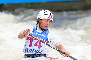 Ana Sátila Canoe slalom racer