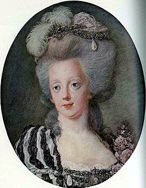 Sofía Magdalena en un retrato Niclas Lafrensen (hacia 1792).