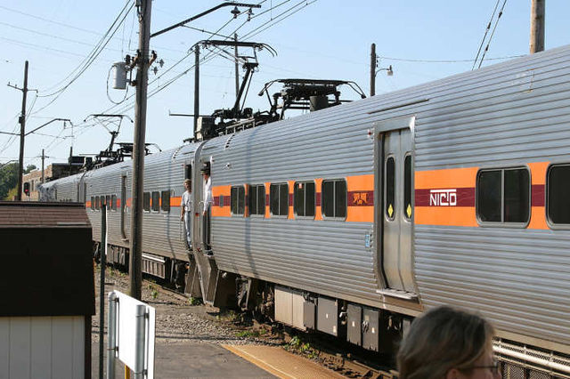 South Shore Train at Dune Park Station