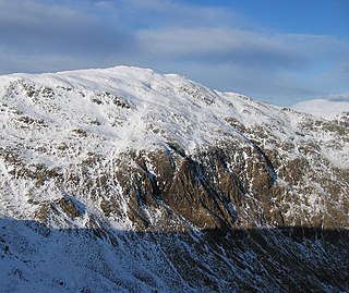 Creag Mhòr 1047m high mountain in Scotland