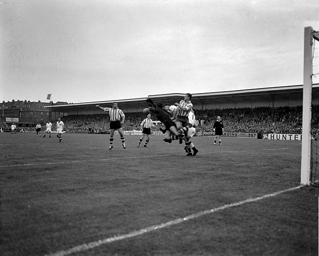 Sparta Rotterdam vs Blackpool F.C., August of 1957