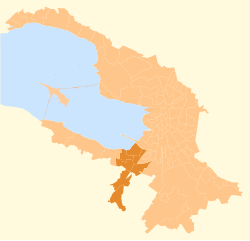 Krasnoselsky District on the 2006 map of St. Petersburg