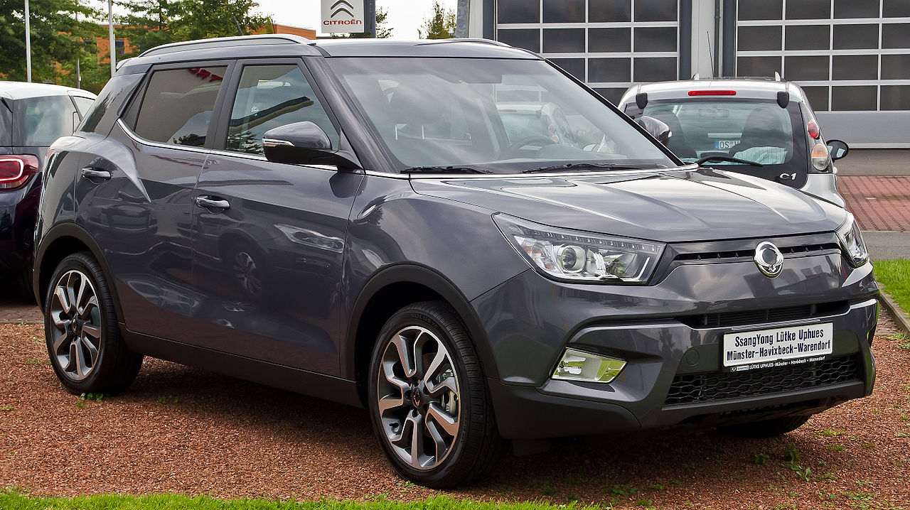 Image of SsangYong Tivoli e-XDi 160 2WD Sapphire – Frontansicht, 12. September 2015, Münster