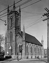 St. John’s Episcopal von 1838, der älteste erhaltene Kirchenbau der Stadt