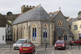 St Marys Church, East Looe Church in Cornwall, England