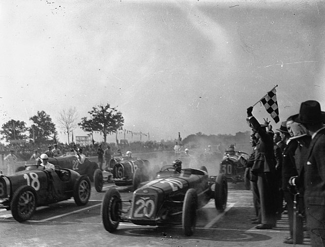 1931 GP race start