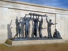 Statue at the Armed Forces Memorial Statue at the Armed Forces Memorial - geograph.org.uk - 1566956.jpg