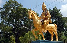 Statue of king Cankili II in Jaffna Statue of king Cankili II.JPG