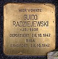 Guido Radziejewski, Friedrichshaller Straße 28, Berlin-Schmargendorf, Deutschland