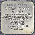 Stolperstein für Gustav Kapper (Ljubljana).jpg