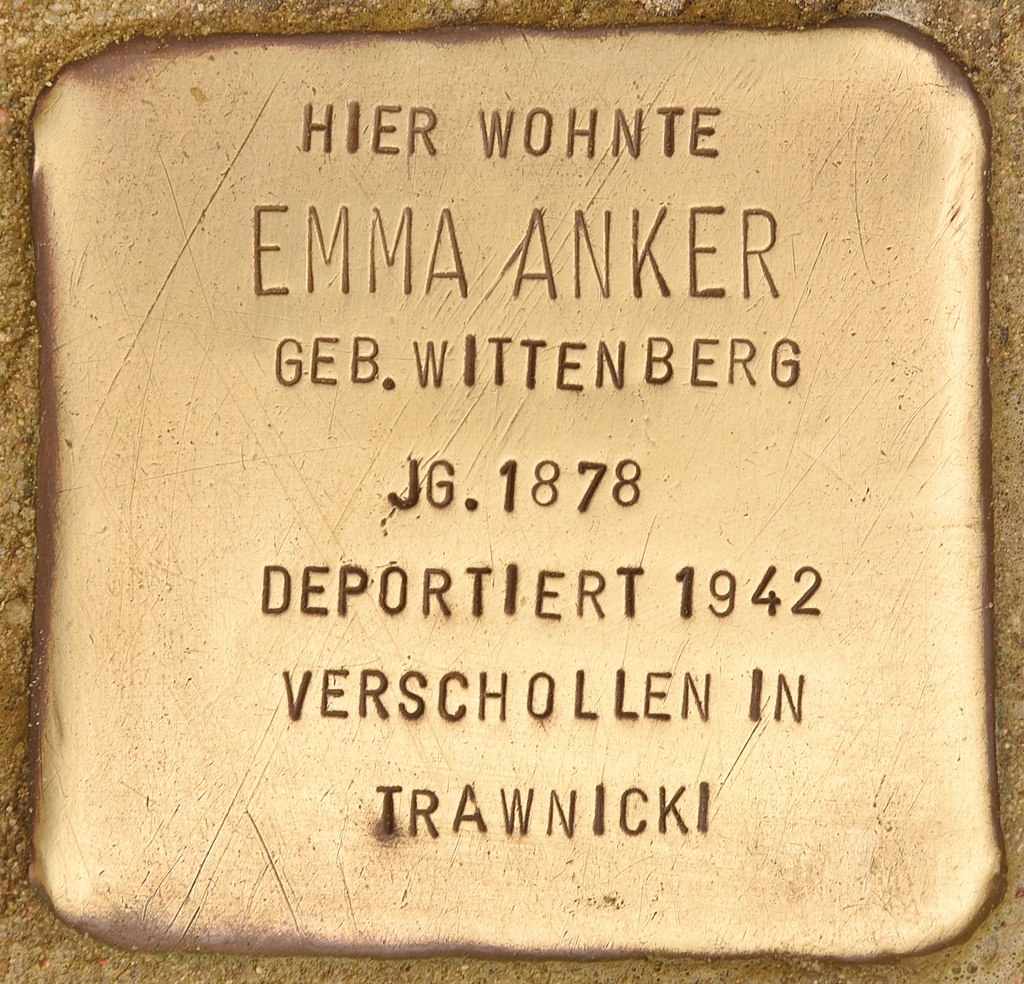 Stolperstein für Emma Anker (Neuruppin).jpg