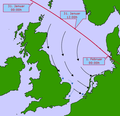 Storm track flood of 1953