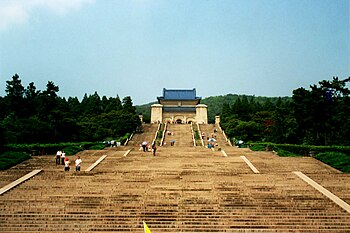 Mausoleo de Sun Yat-sen en Nanjing.