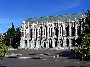 Suzzallo Library (1922–1926), University of Washington in Seattle, Charles Bebb and Carl F. Gould, architects