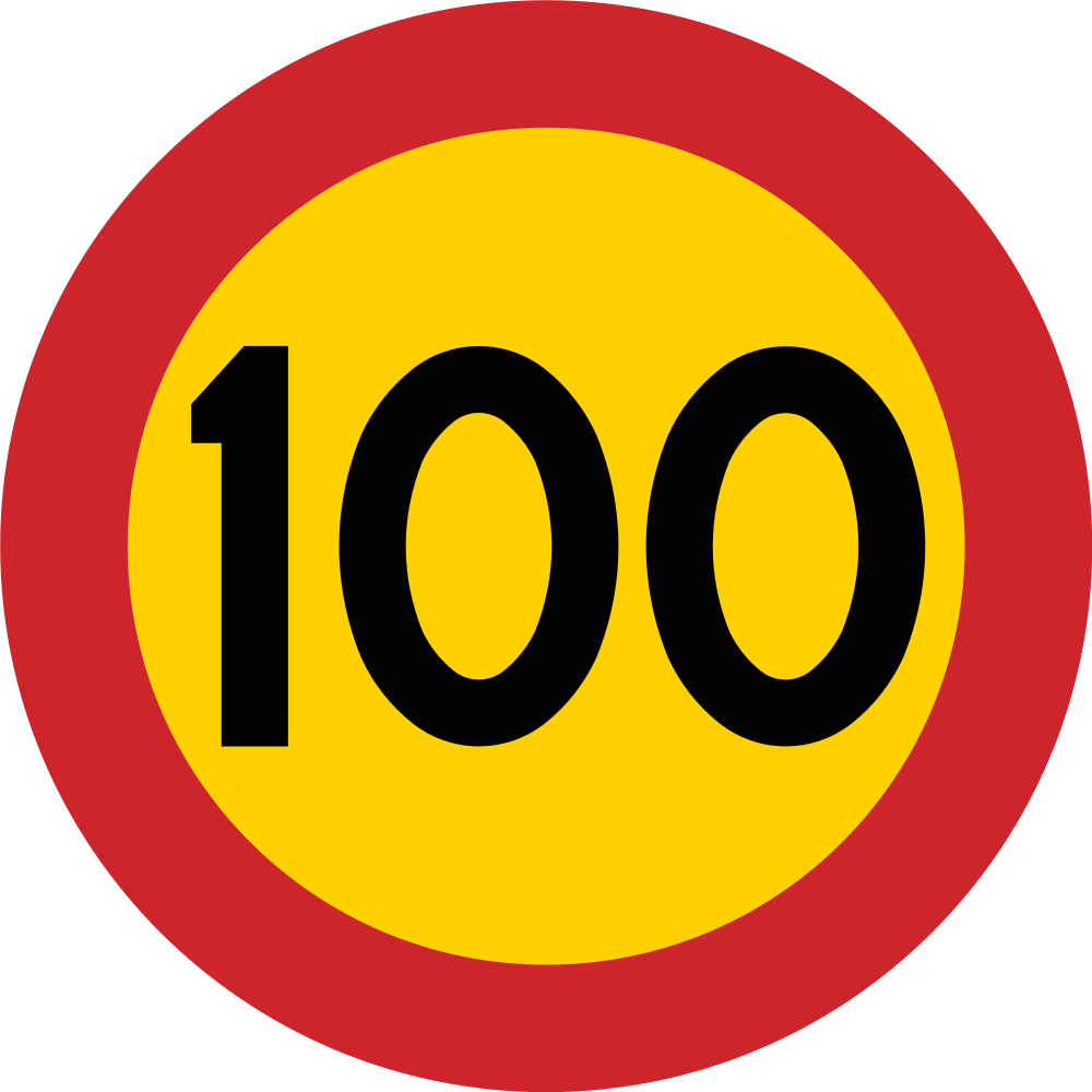 Знак скорость 90. Знак ограничения скорости. Дорожный знак 100 км ч. Ограничение максимальной скорости 100. Знак ограничение 100.