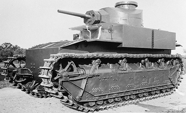 Первые американские танки