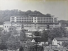 Construction of NIOSH Taft Laboratory in 1952 (N)