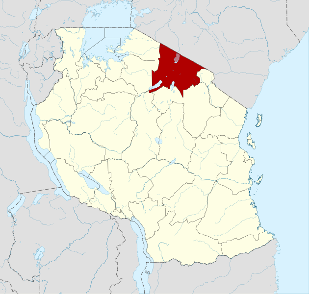 File:Tanzania Arusha location map.svg