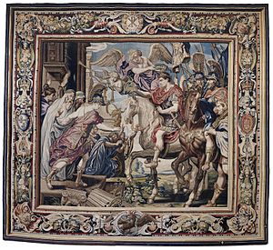 Tapestry showing Constantine's Triumphal Entry into Rome.jpg