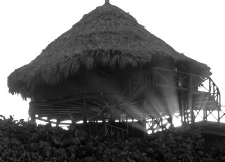 Hammock hut at El Cabo