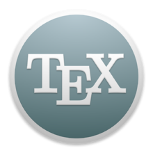 Descrierea imaginii TeXShop icon.png.