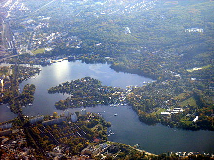 The Templiner See south of Potsdam